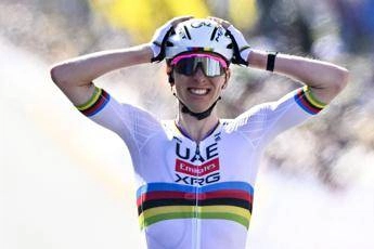 Giro delle Fiandre, vittoria in solitaria di Pogacar Giro delle Fiandre, vittoria in solitaria di Pogacar