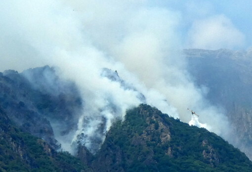 Incendi nel Vco, due Canadair in azione. Candiani: «Chiesti rinforzi, situazione molto impegnativa» Incendi nel Vco, due Canadair in azione. Candiani: «Chiesti rinforzi, situazione molto impegnativa»