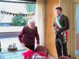 Bruna Scandroglio e il vicesindaco Luca Folegani
