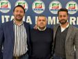 Da sinistra, Longhini, Sorte e Veggian