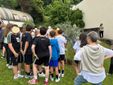 La cerimonia di piantumazione dell'ulivo in memoria di Daniele alla scuola di Gazzada Schianno