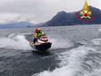 I mezzi dei vigili del fuoco in azione sul Lago Maggiore I mezzi dei vigili del fuoco in azione sul Lago Maggiore