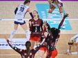 Scandicci-Uyba 3-1: alcune fasi del match (foto Lega Volley Femminile serie A)