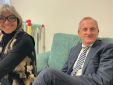Il sindaco Antonelli e l'assessore Colombo