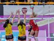 La Futura incassa una sconfitta nel derby: Bianca Orlandi la migliore per Busto (foto Loris Marini da Lega Volley Femminile)