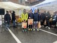 Tutti vincitori: i campioni e tutti i partecipanti che hanno dato il massimo tra fango e pioggia (si ringrazia Filippo D'Angelo per le foto dei gruppi)