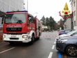 Vigili del fuoco in azione in via Monterosa a Varese per la fuga di gas