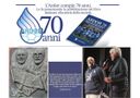 L'invito, la frase di Sacchi, la targa in memoria dei fondatori e a lato Alessandro Meraviglia e Alessandro Lavazza