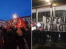 Presidio delle destre in centro: «Busto è nostra e ci appartiene». In piazza anche gli antifascisti Presidio delle destre in centro: «Busto è nostra e ci appartiene». In piazza anche gli antifascisti