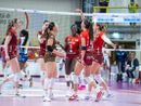 Orgoglio Uyba contro Scandicci (foto Gabriele Alemani, Lega Volley Femminile) Orgoglio Uyba contro Scandicci (foto Gabriele Alemani, Lega Volley Femminile)