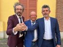 Da sinistra: Longibardi, Ceraldi e Brufatto Da sinistra: Longibardi, Ceraldi e Brufatto