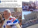 Anche i tigrotti rendono omaggio a Papa Francesco. Quella maglia biancoblù sulla sua spalla