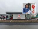 La sede Cri di via Savona, nel riquadro la presidente Aido Busto Arsizio, Maria Iannone La sede Cri di via Savona, nel riquadro la presidente Aido Busto Arsizio, Maria Iannone