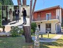 La residenza di via Catullo, nel riquadro Paola Magistrelli, Ettore Mazzucchelli, Emanuele Antonelli