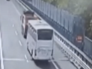 Un frame del video dell'incidente diffuso dai media nazionali Un frame del video dell'incidente diffuso dai media nazionali