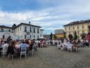 La cena in piazza Vittorio Emanuele dello scorso anno