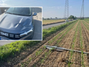 Incidente in via Biella, un cartello che rimbalza tra Dairago e Legnano, illeso miracolosamente l'automobilista Incidente in via Biella, un cartello che rimbalza tra Dairago e Legnano, illeso miracolosamente l'automobilista