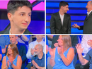 Andrea Siciliano supera i 100 mila euro vinti e finisce abbracciato da mamma e papà, che lo applaudono in studio da Gerry Scotti alla Ruota della fortuna Andrea Siciliano supera i 100 mila euro vinti e finisce abbracciato da mamma e papà, che lo applaudono in studio da Gerry Scotti alla Ruota della fortuna