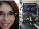 Domenica Russo, maestra della primaria di Cazzago Brabbia, e il pullman dopo l'incidente dello scorso maggio in Pedemontana a Lomazzo Domenica Russo, maestra della primaria di Cazzago Brabbia, e il pullman dopo l'incidente dello scorso maggio in Pedemontana a Lomazzo