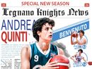 I Knights firmano Quinti. E il roster è quasi fatto I Knights firmano Quinti. E il roster è quasi fatto