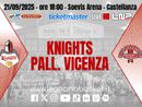 Comincia domenica a Castellanza l'avventura dei Knights Comincia domenica a Castellanza l'avventura dei Knights