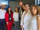 Nella foto il Dott. Pietro Costanzo, Referente Coordinatore Distretto di Busto Arsizio/Castellanza - Dott.ssa Maria Scaccia, Progettazione Attuazione e Valutazione degli interventi di educazione sanitaria e terapeutica delle Case di Comunità dell’ASST Valle Olona D.A.P.S.S.- Polo Territoriale - Annalisa Macchi, Assessore ai Servizi Sociali del Comune di Gorla Maggiore - Pietro Zappamiglio, Sindaco del Comune - Dott.ssa Maria Scarlatino, Dietista - Dott.ssa Erika Donadel, Infermiera di Famiglia e Comunità - dr.ssa Francesca Maria Luisa Piperno, Direttore del Distretto di Busto Arsizio/Castellanza