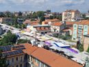 Il nuovo mercato visto dall'alto (foto Pelucchi) Il nuovo mercato visto dall'alto (foto Pelucchi)