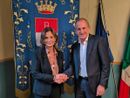 Il rettore dell'Università dell'Insubria Maria Pierro e il sindaco di Busto Arsizio Emanuele Antonelli Il rettore dell'Università dell'Insubria Maria Pierro e il sindaco di Busto Arsizio Emanuele Antonelli