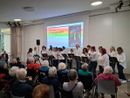 Il coro di Borsound 1919 in azione Il coro di Borsound 1919 in azione