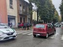 L'incidente di ieri in viale Lombardia, a Busto Arsizio