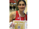 Angela Carini con il pass per Parigi ottenuto a Busto