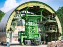 Cassero per il getto dell'arco della galleria naturale 01