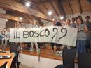 Lo striscione del Comitato Via Lazio / R4