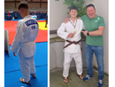 Samuele Montefusco con il papà Marco