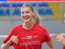 La schiacciatrice della Futura Volley Giovani, Bianca Orlandi (Foto credit Loris Marini e Stefano Moroni)