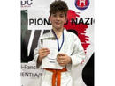 Il giovanissimo judoka Davide Risico