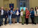 Alcune foto scattate questa mattina in sala consiglio