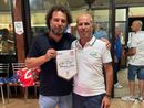 Antonio Sechi (a destra) con Marco Scarponi, Fondazioni Michele Scarponi