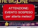 &quot;The Big One&quot; rimandato per allerta meteo