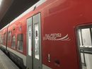 foto d'archivio e sotto la situazione treni alle 8