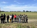 Nella foto: i Carabinieri Forestali di Lodi, Francesca Monno, la presidente Cristina Chiappa e il direttore Claudio de Paola del Parco del Ticino con i volontari della Lipu di Magenta