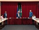 Montano presta giuramento per la terza volta: «Ci attendono sfide complesse»