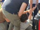 Gallarate, tensione in via Curtatone. Manifestante soccorso dall’ambulanza