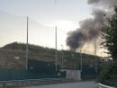 Incendio alla discarica: «Confermata l'assenza di criticità, un sistema che ha funzionato»