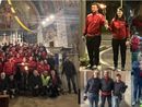 FOTO E VIDEO. La fiaccola della fede, dell'amicizia e anche dell'amore: così Sacconago si sente più unita che mai