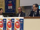 Giorgio Paglini pochi giorni fa durante la presentazione di BA Estate, accanto al sindaco Antonelli e alla vicesindaco Maffioli
