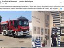 Cimeli tigrotti in salvo: «Grazie, vigili del fuoco»