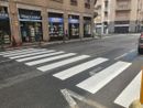 LA FOTO. Via Mazzini, il passaggio pedonale torna &quot;single&quot;