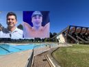 La piscina Manara Sartori riaperta, a lato Melzi e Martinenghi