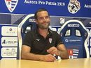 «Pro Patria, martedì l'incontro con il mister»